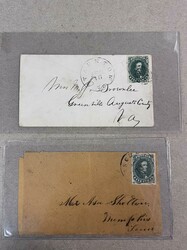Confederacy, Cover Group. Of 10 mostly franked covers; includes a ...