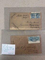 Confederacy, Cover Group. Of 10 mostly franked covers; includes a ...
