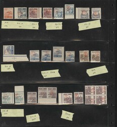 Ryukyus, Provisional Issue Collection, 1946-48. Arranged and ...