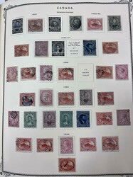 Canada & Provinces, Collection, 1851-2012. Well formed collection ...