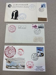 China (People's Republic), Antarctic Covers, 1984-2000. Group of 47 ...