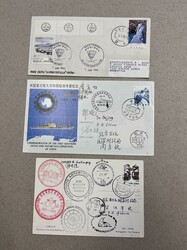 China (People's Republic), Antarctic Covers, 1984-2000. Group of 47 ...
