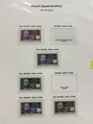 French Equatorial Africa, 1936-1958 (The Richard Winter Collection). ...