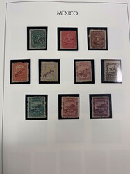 Mexico, Collection, 1856-2007. Housed in 8 Lighthouse albums; with a ...