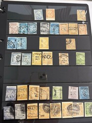 Mexico, 1864-66 Eagle Issue Accumulation. Well over 150 issues ...