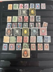 Russia, Area Collection. Arranged in stockbook; from pen canceled #1 ...