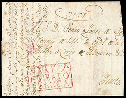 Ecuador (Ambato) V.VA F. 7o, Ambato, Franca. Red boxed handstamp on ...