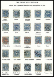 Ecuador, 1872 Second Issue Collection Balance. Mostly on exhibit ...