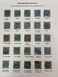 Ecuador, 1872 Second Issue Collection Balance. Mostly on exhibit ...