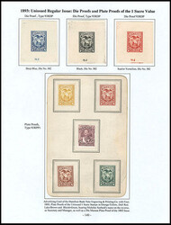 Ecuador, 1881-97 Coat of Arm Issues Collection. Housed and written-up ...