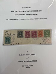 Ecuador, 1894-97 President Rocafuerte Issues Collection. Mostly ...