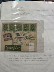 Ecuador, First Flight Cover Collection, 1920-39. Approximately 140 ...