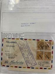 Ecuador, First Flight Cover Collection, 1920-39. Approximately 140 ...