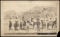Mail Station between Holbrook and Keam's Canon, Santa Fe Route ...