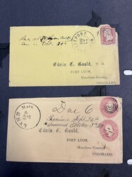 Camp Weld, February the 23rd, 1863. Manuscript dateline on letter ...