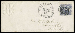 Colorado Postmark Group. Small lot of 10 covers with various Colorado ...