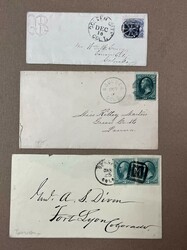 Colorado Postmark Group. Small lot of 10 covers with various Colorado ...