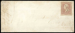 Fort Lupton, C.T., Sept. 6, 1867. Manuscript territorial postmark on ...