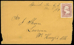 Spanish Bar, C.T. Two cover from the "Shaver" correspondence to ...