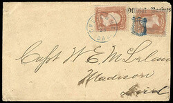 Cheyenne, Dak. Jul 23. Blue cds (1868, based on other known Cheyenne, ...