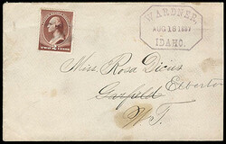 Idaho Postmark Group. Small lot of six covers with various Idaho ...