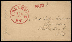 Nebraska Postmark Group. Small lot of seven covers with various ...