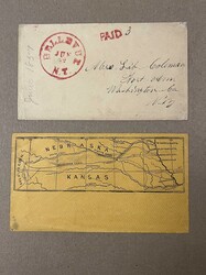 Nebraska Postmark Group. Small lot of seven covers with various ...