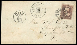 Nevada Postmark Group. Lot of three covers and one postal entire from ...