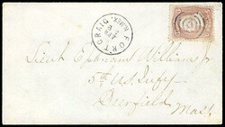 Fort Craig, N. Mex. Apr 29. Sharply struck black cds with target ...