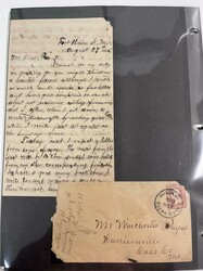 Fort Union, New Mexico (Payne correspondence). Group of six covers ...