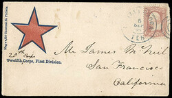 (Incoming) "20th Corps" Overwritten on Twelfth Corps, First Division. ...