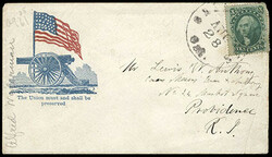 Saint Louis, Cal. Aug 28, [1861]. Blurry just decipherable black cds ...