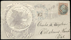 Trinity Centre, Cal., May 13. Blue cds (TRI-1890) and matching grid ...