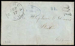 Brown's Express. Three Express Covers from the Stephen Chapin Davis ...