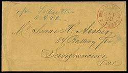 Freeman & Co.'s Express Sep 20. Red company circular datestamp ...