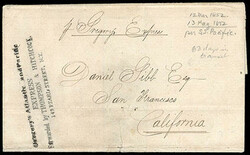 Gregory's Express. Two folded covers from Scotland with Gregory's ...