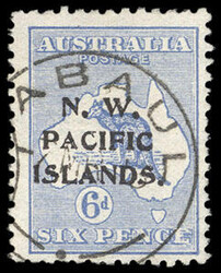 North West Pacific Islands, 1915-1916, Kangaroo and Map, 6p ...