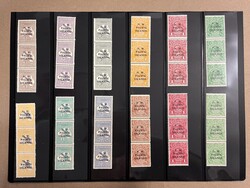 North West Pacific Islands, 1915-16, ½-5s Watermark Large Crown with ...