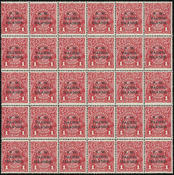 North West Pacific Islands, 1915-16, King George V, 1d Carmine Red. ...