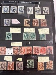 Fancy Banknote Issue Cancellation Collection. Hundreds arranged on ...