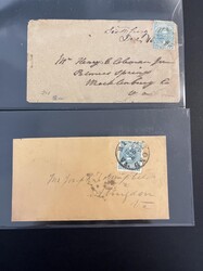 Confederacy, Confederate cover holding, 1861-1865. Selection of ...