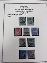 Ascension, Complete Mint to 1972. O.g., some never hinged / some ...