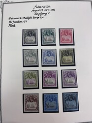 Ascension, Complete Mint to 1972. O.g., some never hinged / some ...