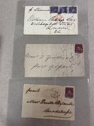 British West Indies, Cover Selection, 1790-1877. Thirteen covers in ...