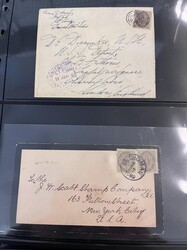 Danish West Indies, Cover and Postcard Selection, 1889-1904. Fourteen ...