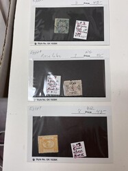 Egypt, Dealers Stock, 1866-1965. An interesting holding of several ...