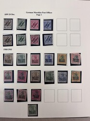 German Offices in Morocco, Mint and Used Collection. Around one ...
