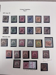 German New Guinea, Mint and Used Collection. Under one hundred with a ...