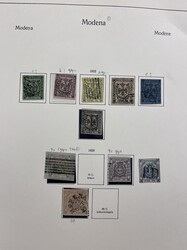 Italian Area, Collection. Predominately used housed in two Ka-Be ...