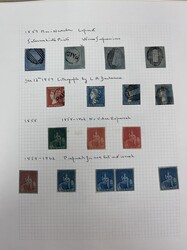 Mauritius, Oldtime Mint and Used Collection. On quadrille pages, used ...